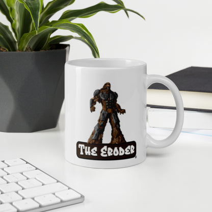 Degraders: The Eroder - White glossy mug