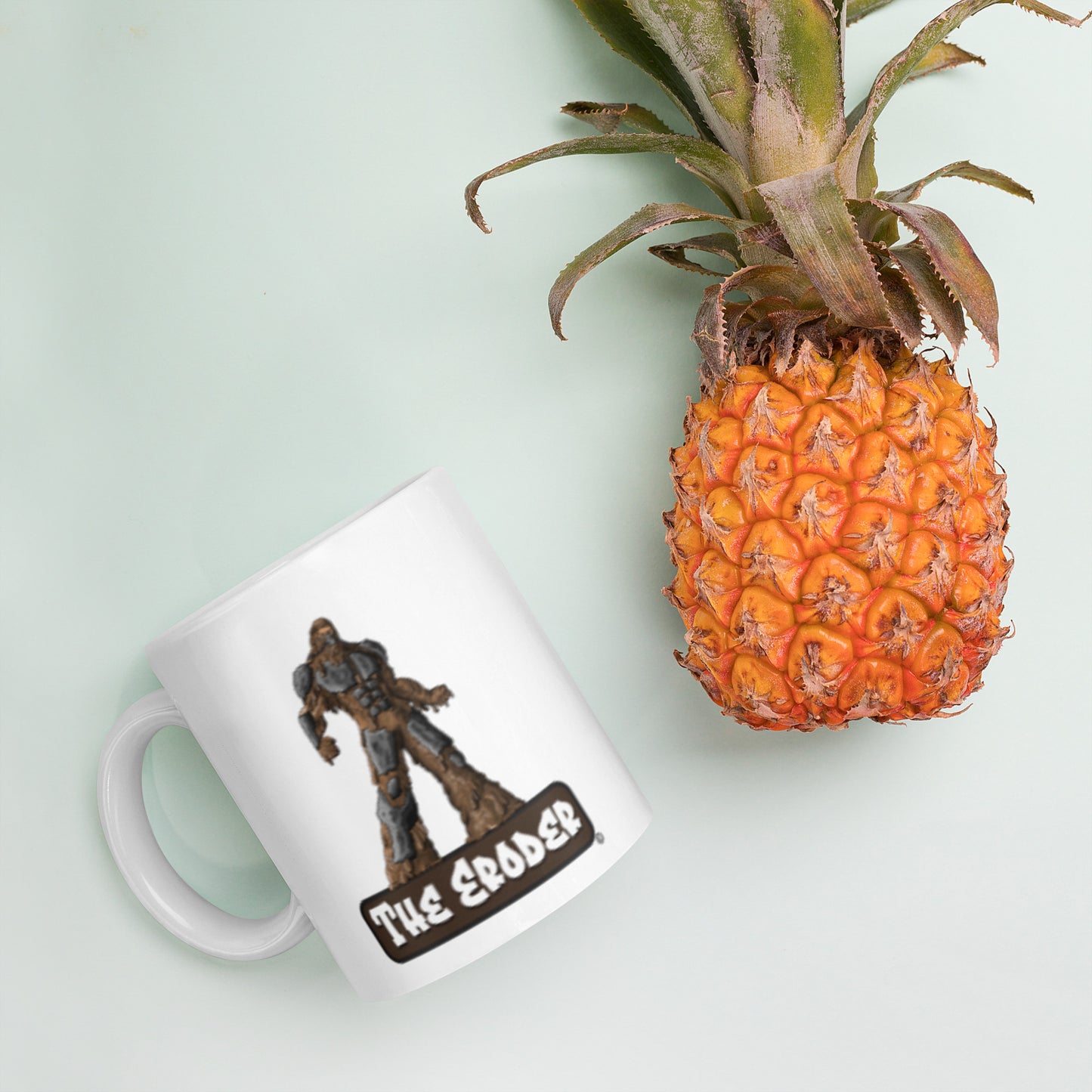 Degraders: The Eroder - White glossy mug