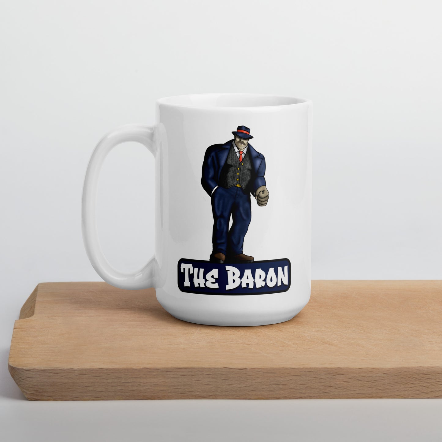 Degraders: The Baron - White glossy mug