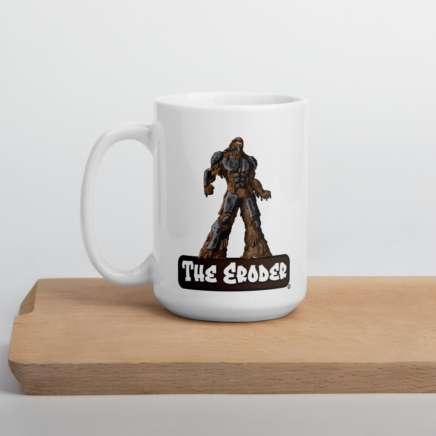 Degraders: The Eroder - White glossy mug
