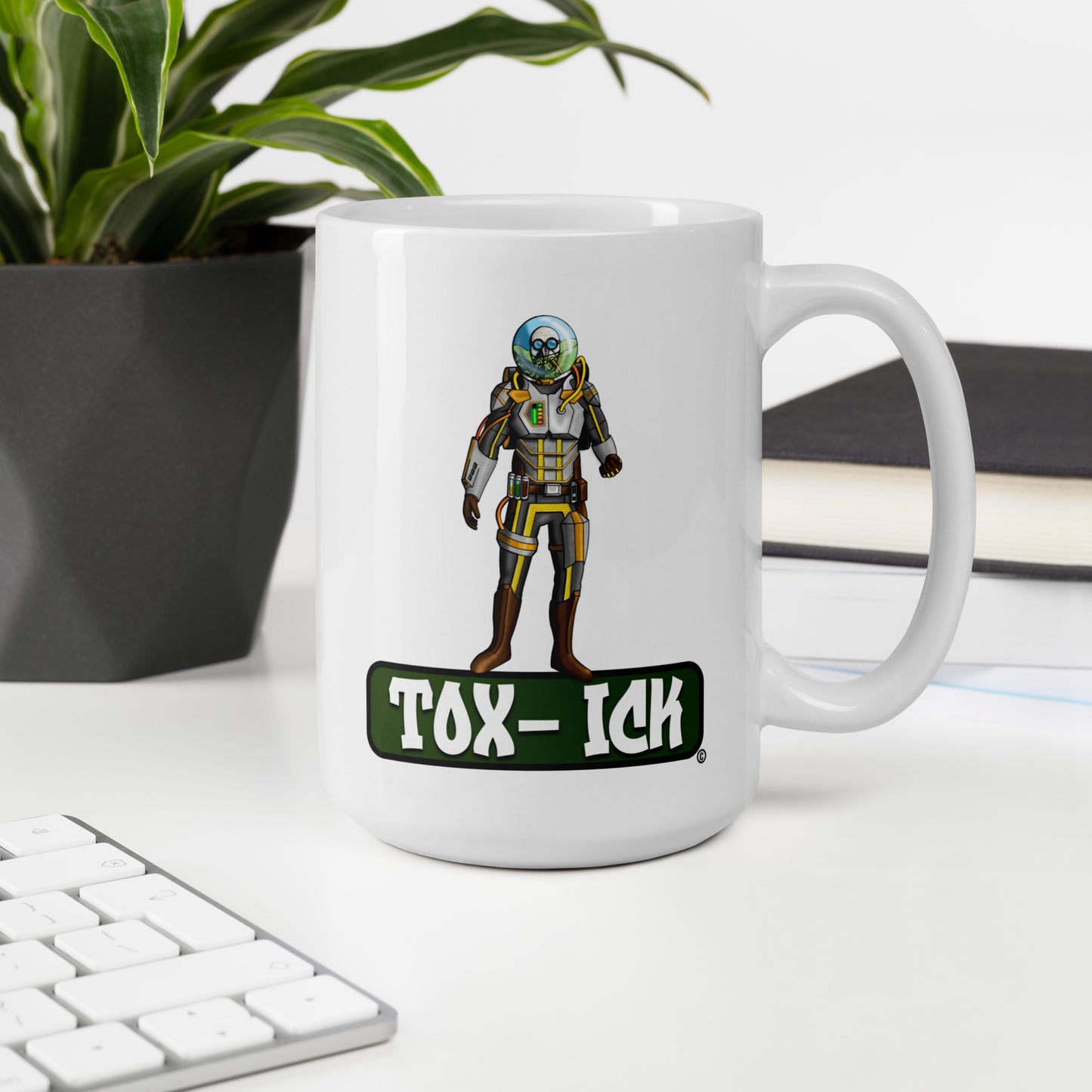 Degraders: Tox-Ick - White glossy mug