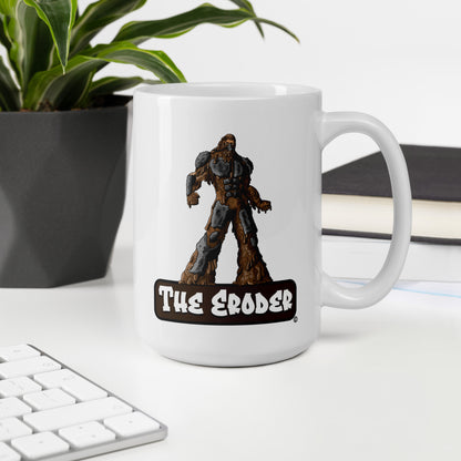Degraders: The Eroder - White glossy mug