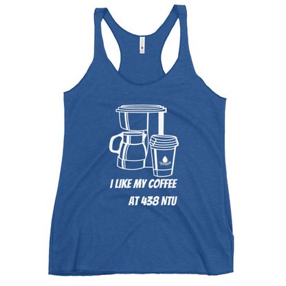 Coffee at 438 NT - Women's Racerback Tank