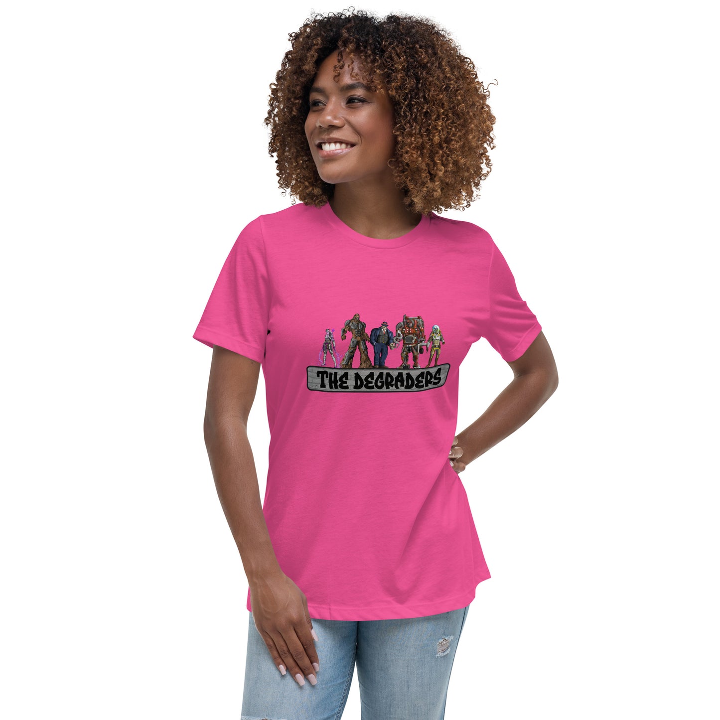 Degraders Crew - Women's Relaxed T-Shirt