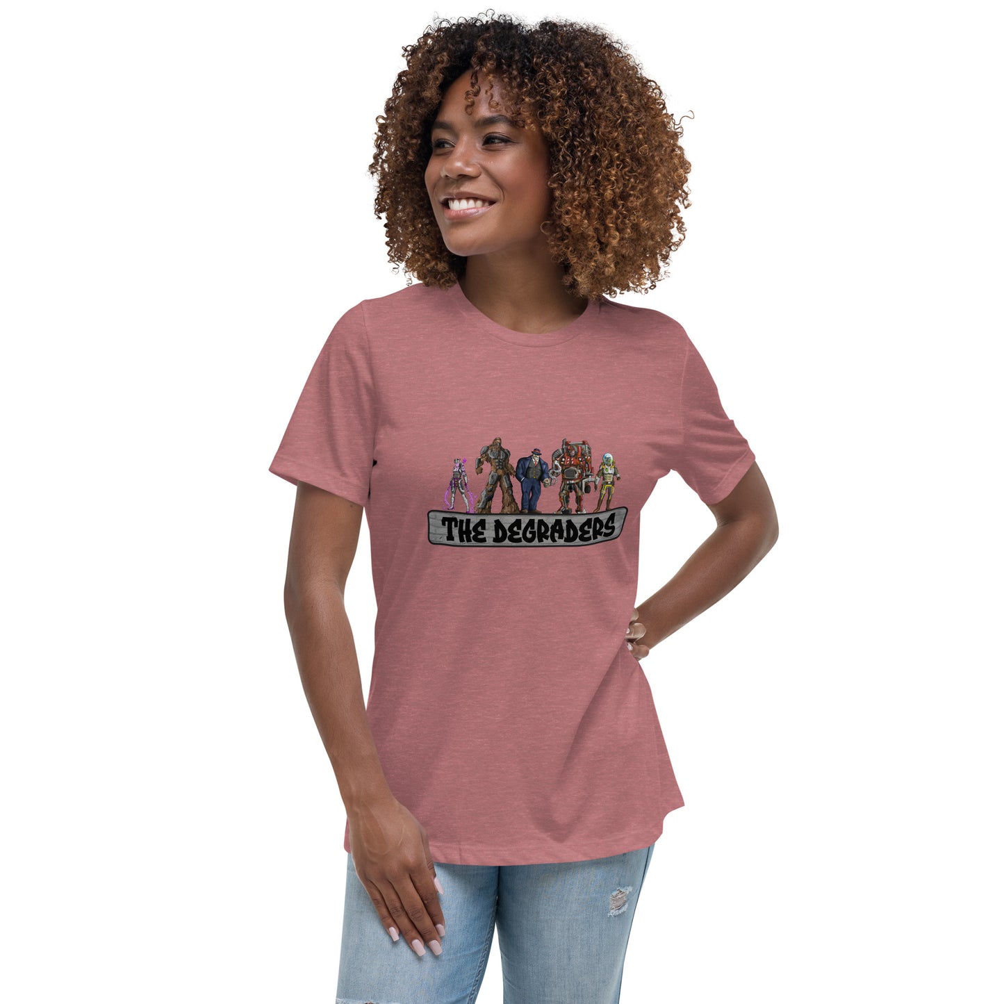 Degraders Crew - Women's Relaxed T-Shirt