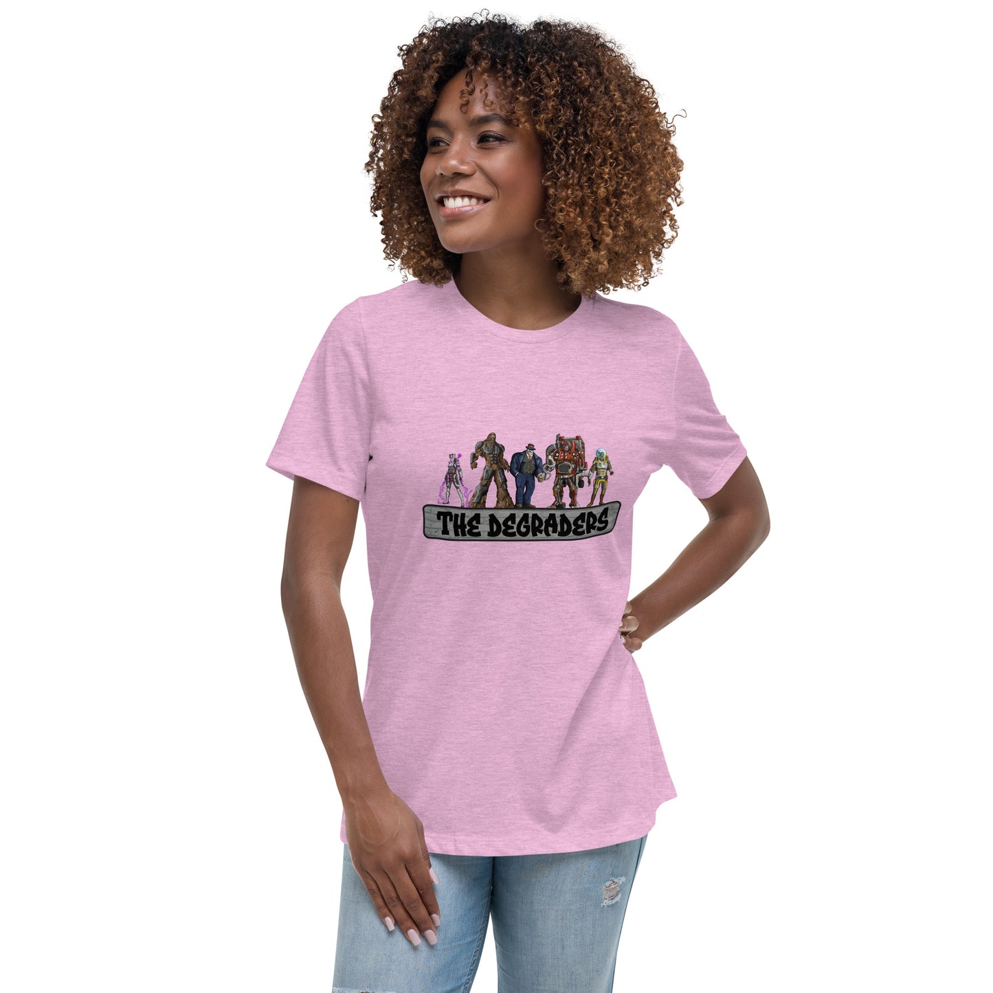 Degraders Crew - Women's Relaxed T-Shirt