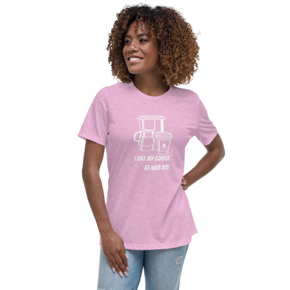 Coffee at 438 NTU - Women's Relaxed T-Shirt