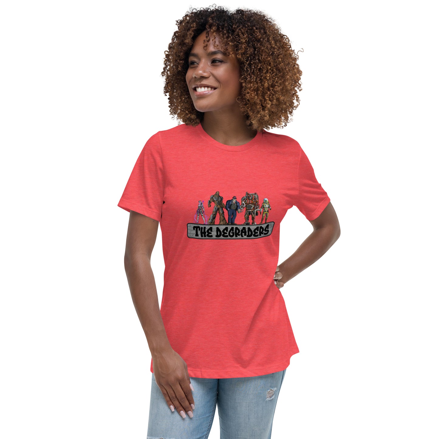 Degraders Crew - Women's Relaxed T-Shirt