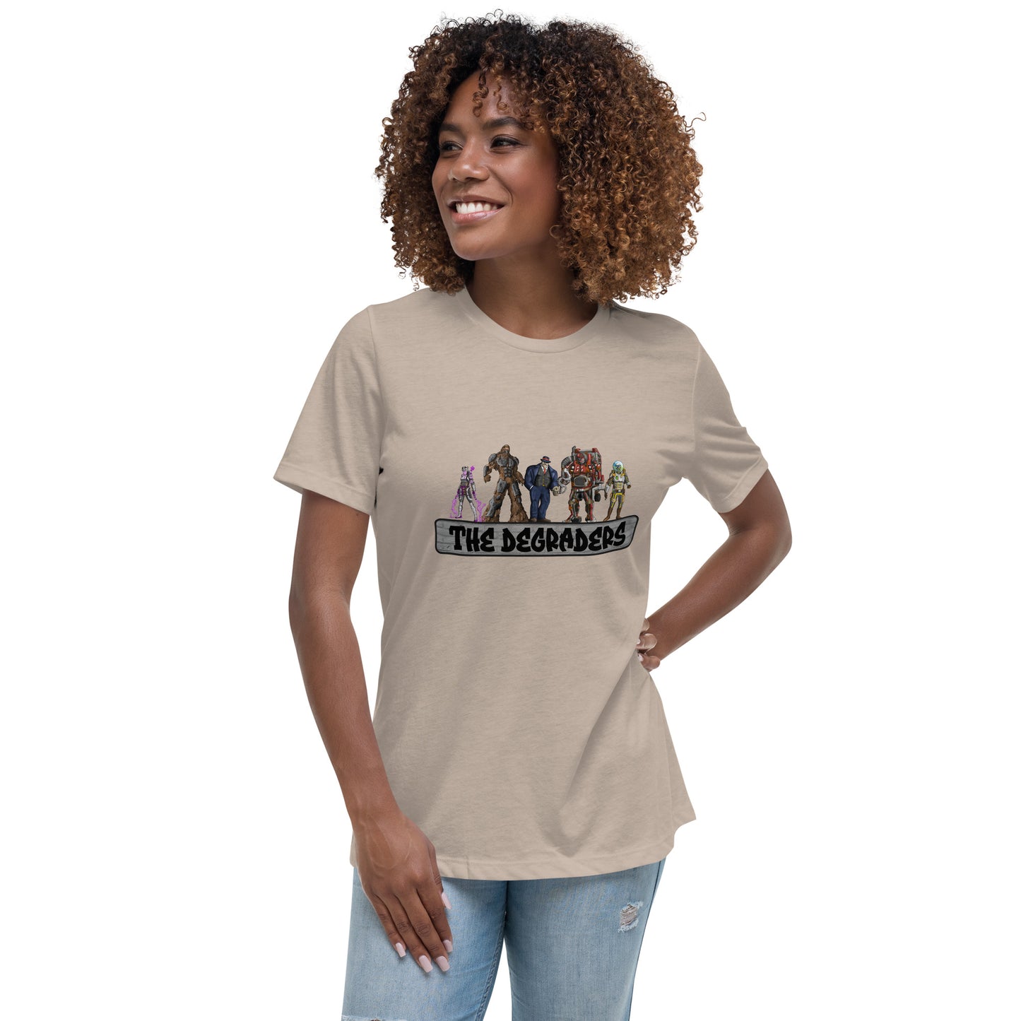 Degraders Crew - Women's Relaxed T-Shirt