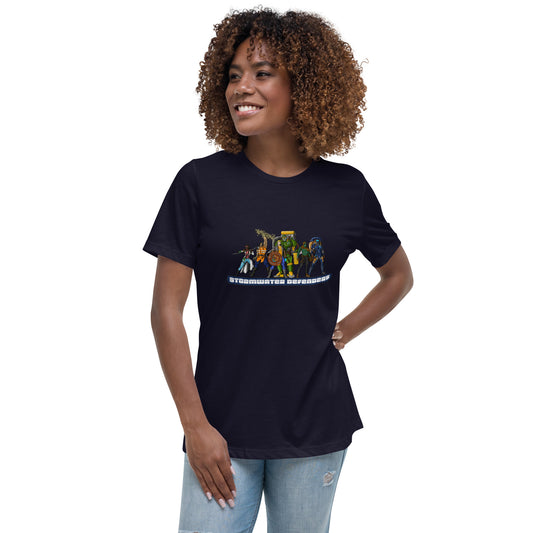 Stormwater Defenders Crew - Women's Relaxed T-Shirt
