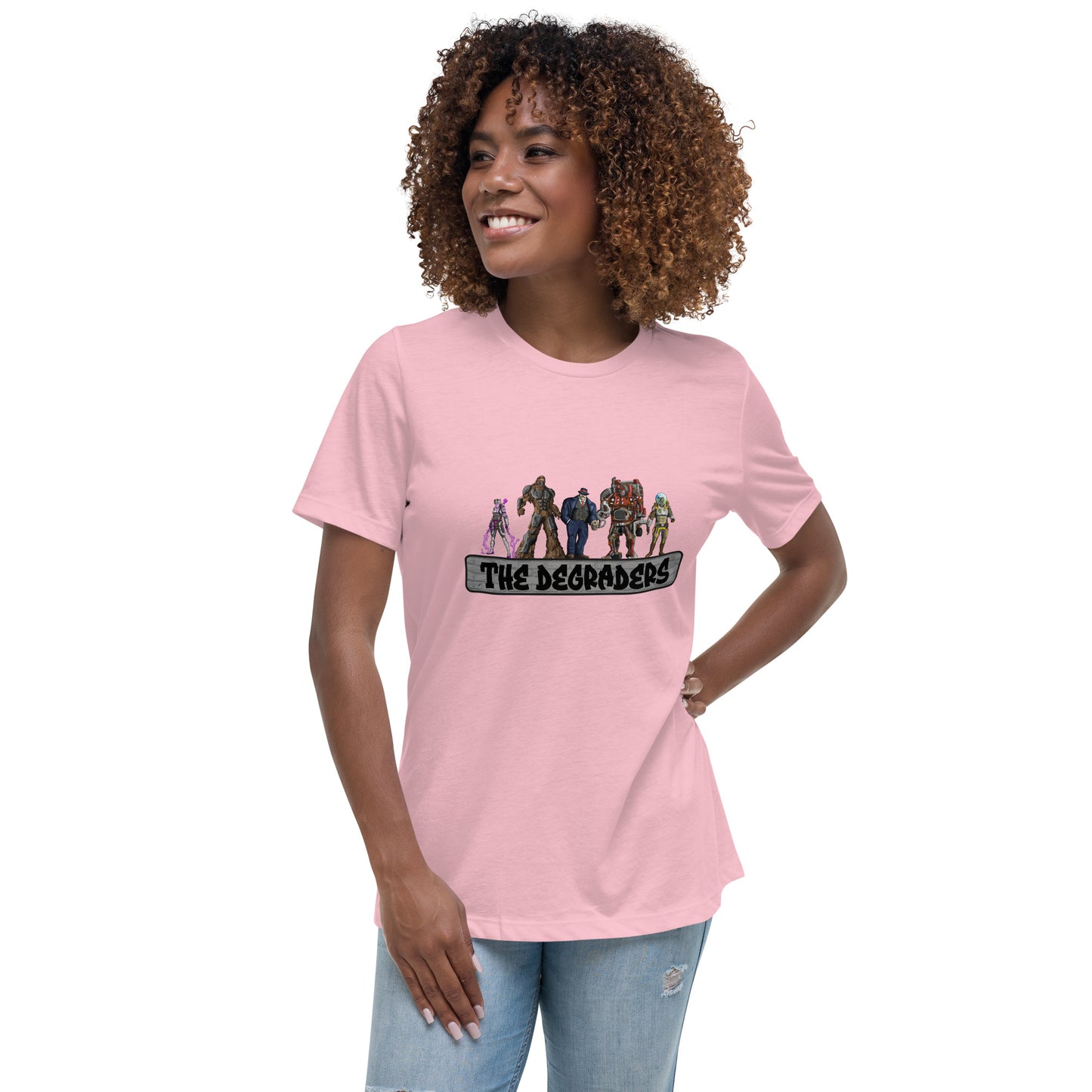 Degraders Crew - Women's Relaxed T-Shirt