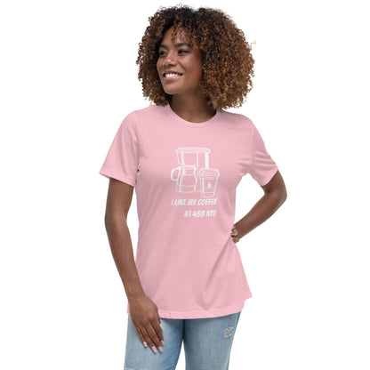 Coffee at 438 NTU - Women's Relaxed T-Shirt