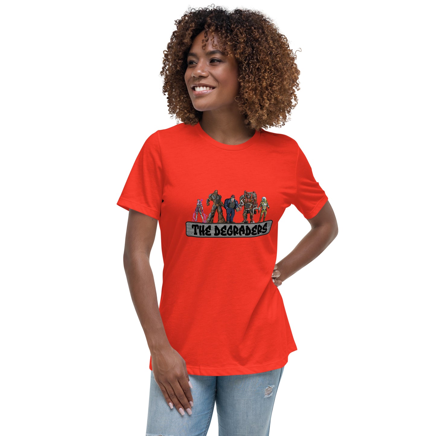 Degraders Crew - Women's Relaxed T-Shirt