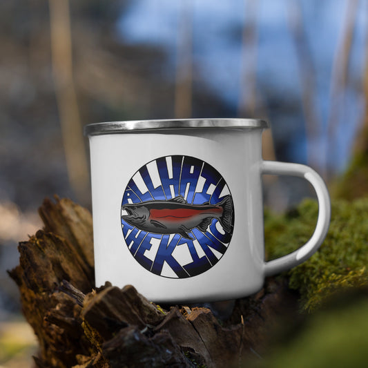 All Hail the King - Enamel Mug 2 sided 12oz